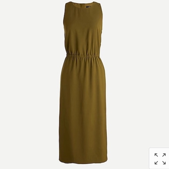 J Crew Button-back midi dress - Picture 7 of 11